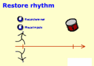 Restore drum rhythm game screenshot